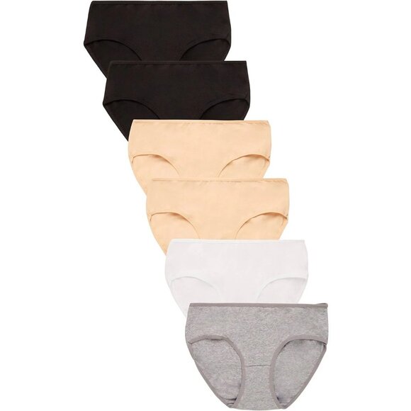 Bundle of 6 Everyday Cotton Panties - Picture 4 of 5